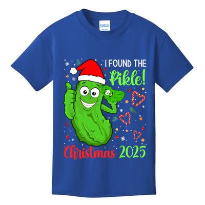I Found The Pickle Christmas 2025 Funny Xmas Party Gift Kids T-Shirt