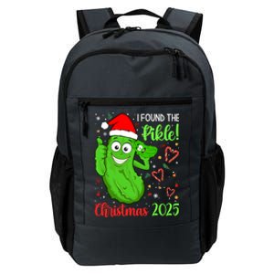 I Found The Pickle Christmas 2025 Funny Xmas Party Gift Daily Commute Backpack