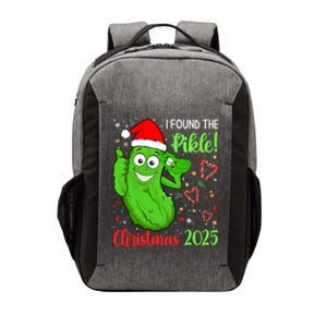 I Found The Pickle Christmas 2025 Funny Xmas Party Gift Vector Backpack