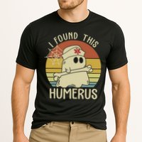 I Found This Humerus Halloween Nurse Nursing Ghost Humorous Cooling Performance Crew T-Shirt