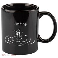 IM Fine Thumbs Up 11oz C Handle Ceramic Mug