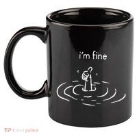 IM Fine Thumbs Up 11oz C Handle Ceramic Mug