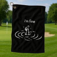 IM Fine Thumbs Up Golf Towel