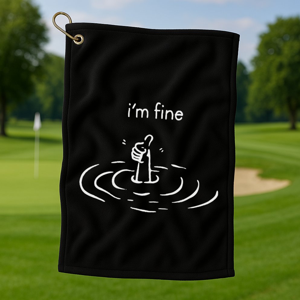 IM Fine Thumbs Up Golf Towel