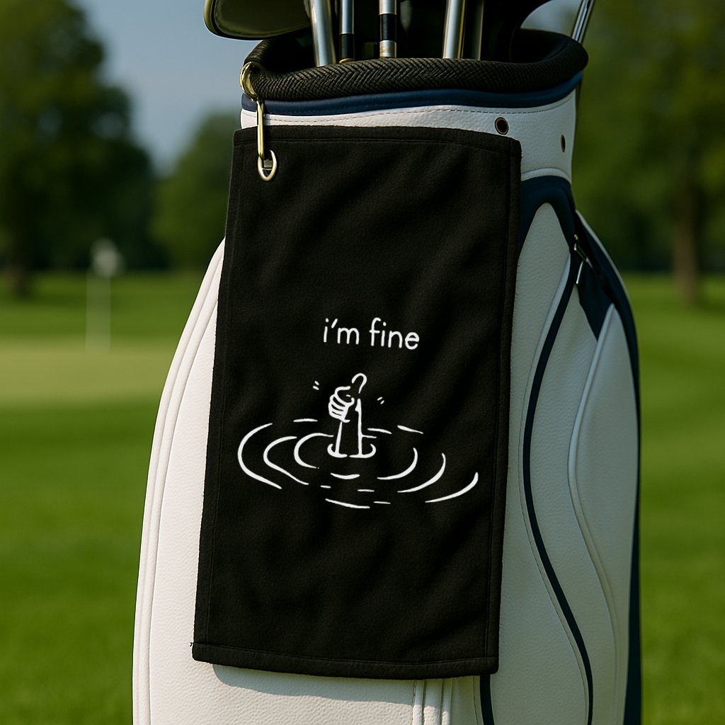 IM Fine Thumbs Up Golf Towel