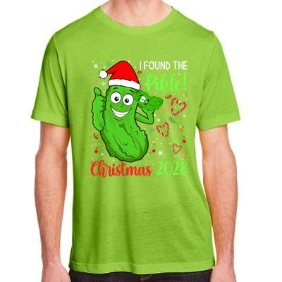 I Found The Pickle Christmas 2028 Funny Xmas Party Gift Adult ChromaSoft Performance T-Shirt