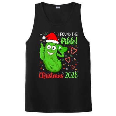 I Found The Pickle Christmas 2028 Funny Xmas Party Gift PosiCharge Competitor Tank