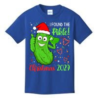 I Found The Pickle Christmas 2029 Funny Xmas Party Gift Kids T-Shirt