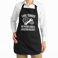 I fix things but my Hobby is Collecting Projects Mechanic Apron