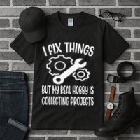 I fix things but my Hobby is Collecting Projects Mechanic Tall T-Shirt
