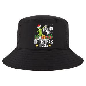 I Found The Christmas Pickle Funny Pickle Dabbing Dill Funny Gift Cool Comfort Performance Bucket Hat