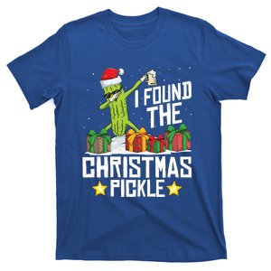 I Found The Christmas Pickle Funny Pickle Dabbing Dill Funny Gift T-Shirt