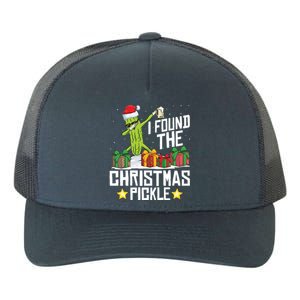 I Found The Christmas Pickle Funny Pickle Dabbing Dill Funny Gift Yupoong Adult 5-Panel Trucker Hat