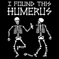 I Found This Humerus Funny Halloween Skeletons Backpack