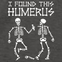 I Found This Humerus Funny Halloween Skeletons Vector Backpack