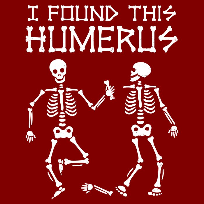 I Found This Humerus Funny Halloween Skeletons Beanie