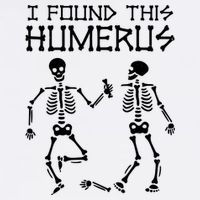I Found This Humerus Funny Halloween Skeletons Garment-Dyed Sweatshirt