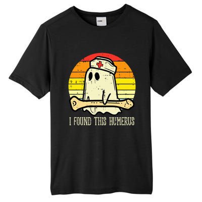 I Found This Humerus Funny Halloween Nurse Fall Scrub Tall Fusion ChromaSoft Performance T-Shirt