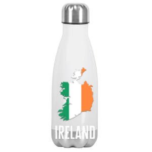 Ireland Flag Travel And Vacation Irish St Patrick's Day Gift Stainless Steel Insulated Water Bottle