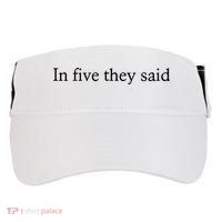 In Five They Said Adult Drive Performance Visor