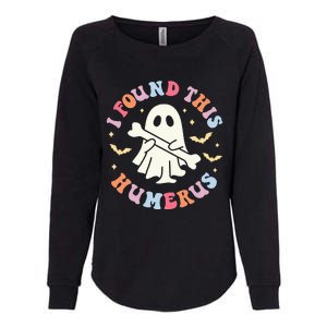 I Found This Humerus Pun Joke Humorous Halloween Costume Womens California Wash Sweatshirt