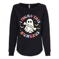 I Found This Humerus Pun Joke Humorous Halloween Costume Womens California Wash Sweatshirt