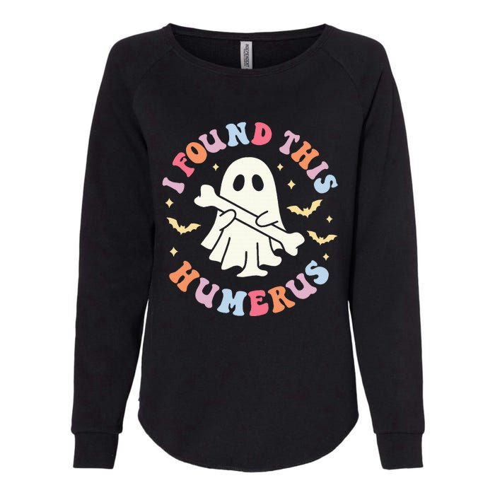 I Found This Humerus Pun Joke Humorous Halloween Costume Womens California Wash Sweatshirt