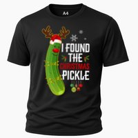 I Found The Christmas Pickle Gift Cooling Performance Crew T-Shirt