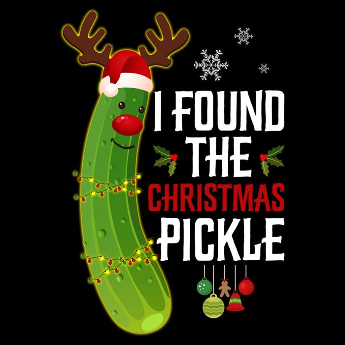 I Found The Christmas Pickle Gift Cooling Performance Crew T-Shirt