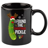 I Found The Christmas Pickle Gift 11oz C Handle Ceramic Mug