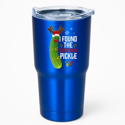 I Found The Christmas Pickle Gift Tumbler