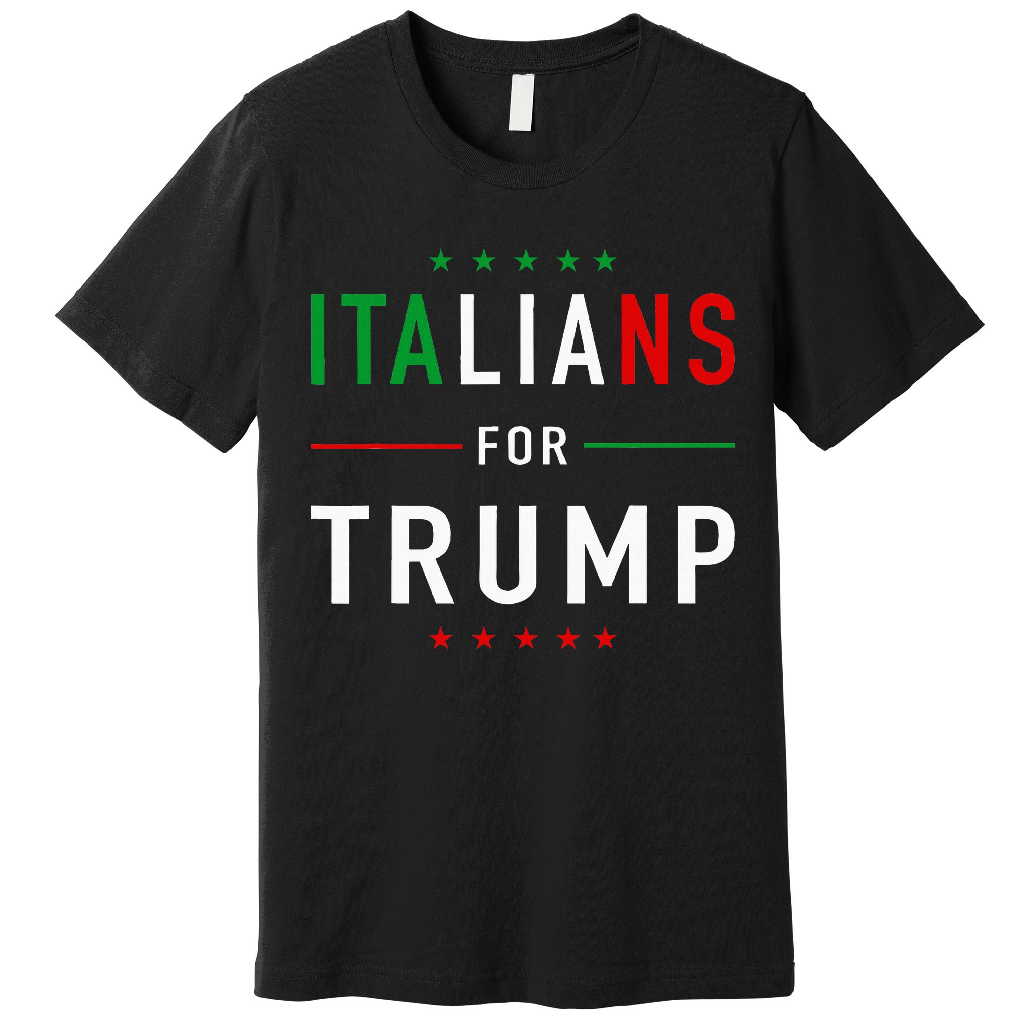 Italians For Trump Pro Trump Italiano Supporter Premium T-Shirt