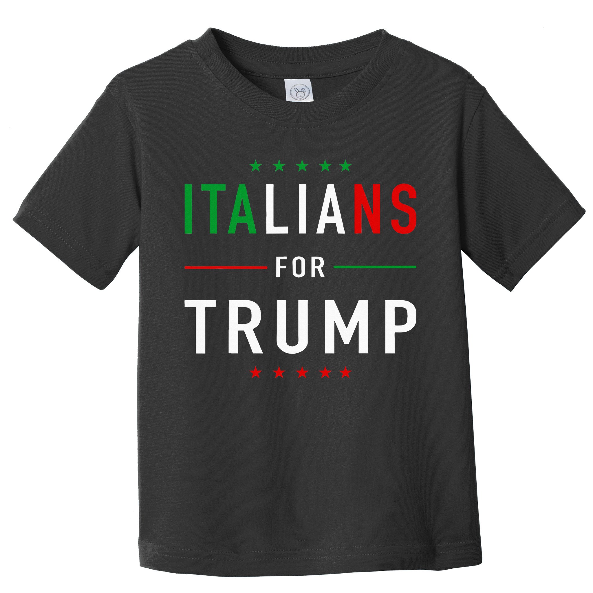 Italians For Trump Pro Trump Italiano Supporter Toddler T-Shirt