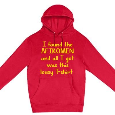 I Found The Afikomen Passover Jewish Funny Premium Pullover Hoodie