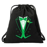 Irish Formal Tuxedo Funny St. Patrick's Day Drawstring Bag
