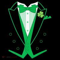 Irish Formal Tuxedo Funny St. Patrick's Day Bag
