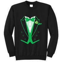 Irish Formal Tuxedo Funny St. Patrick's Day Tall Sweatshirt