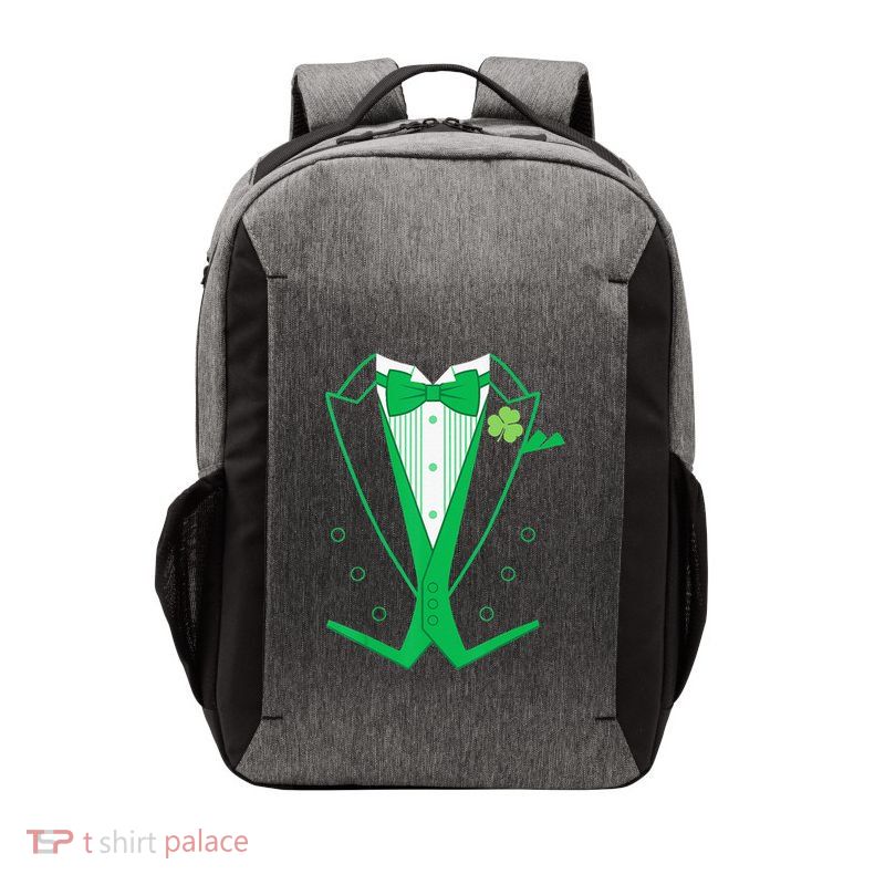 Irish Formal Tuxedo Funny St. Patrick's Day Vector Backpack
