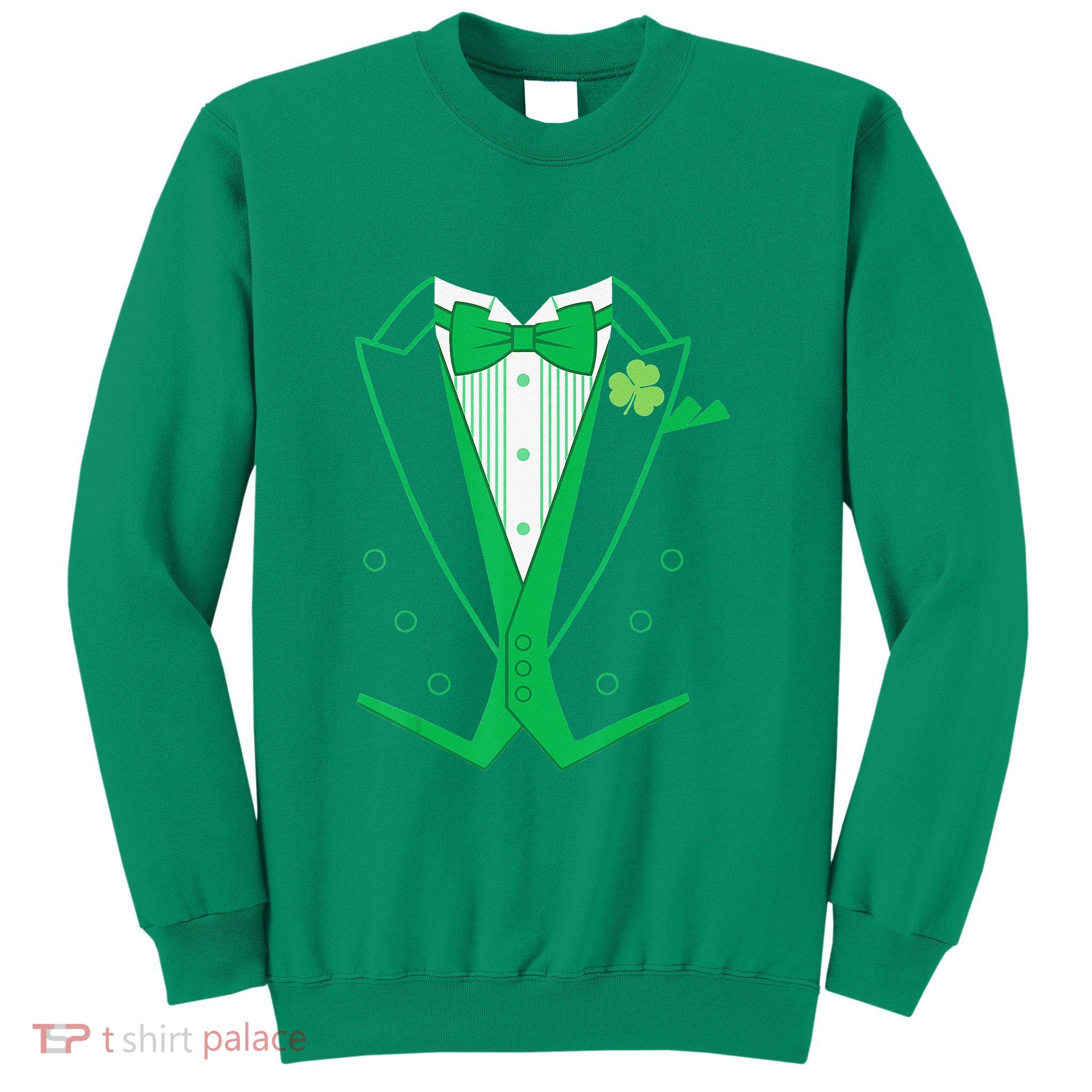Irish Formal Tuxedo Funny St. Patrick's Day Sweatshirt