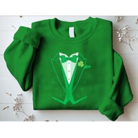 Irish Formal Tuxedo Funny St. Patrick's Day Sweatshirt