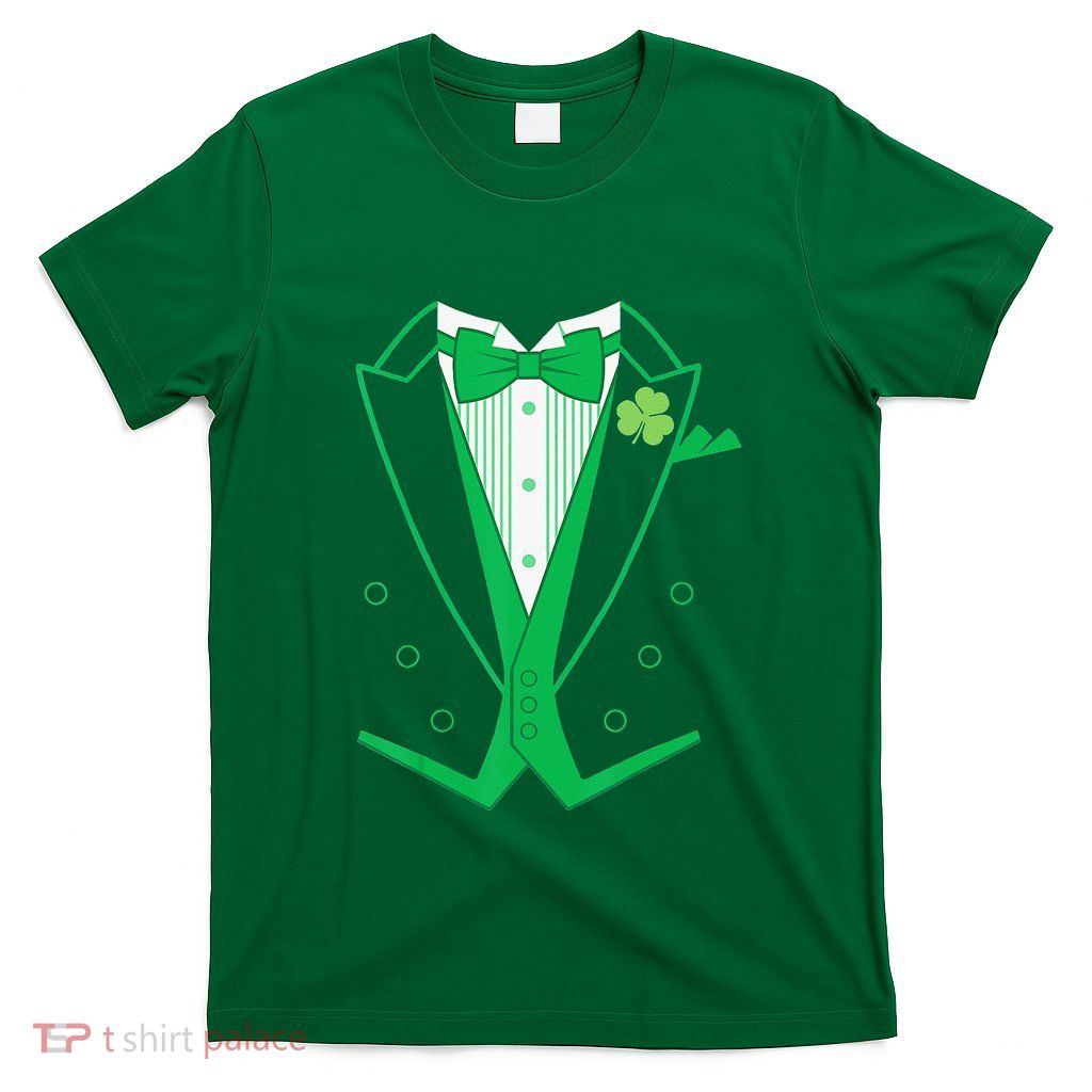 Irish Formal Tuxedo Funny St. Patrick's Day T-Shirt