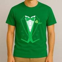 Irish Formal Tuxedo Funny St. Patrick's Day T-Shirt