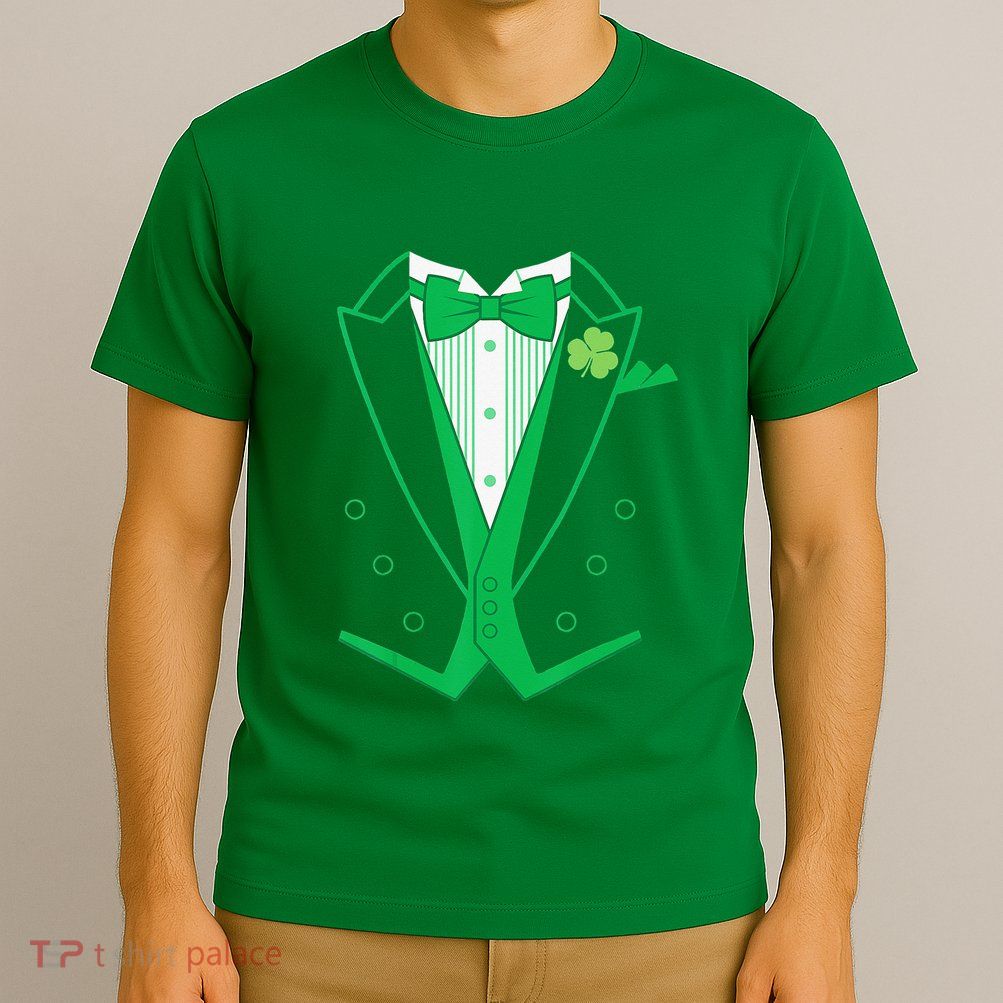 Irish Formal Tuxedo Funny St. Patrick's Day T-Shirt
