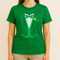 Irish Formal Tuxedo Funny St. Patrick's Day T-Shirt