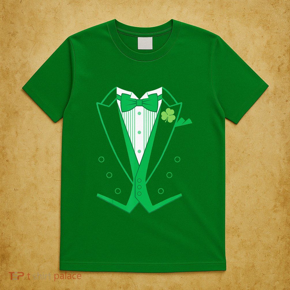 Irish Formal Tuxedo Funny St. Patrick's Day T-Shirt