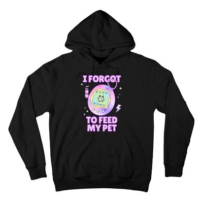 I Forgot To Feed My Pet Virtual Japanese 90s Pastel Hoodie