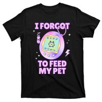 I Forgot To Feed My Pet Virtual Japanese 90s Pastel T-Shirt