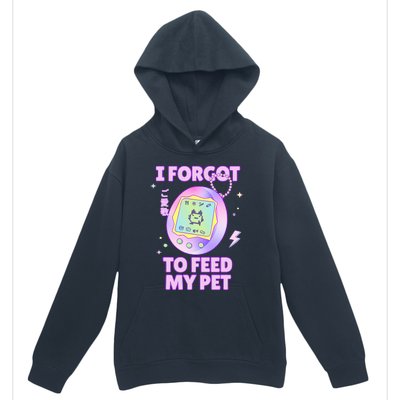 I Forgot To Feed My Pet Virtual Japanese 90s Pastel Urban Pullover Hoodie