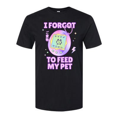 I Forgot To Feed My Pet Virtual Japanese 90s Pastel Softstyle CVC T-Shirt