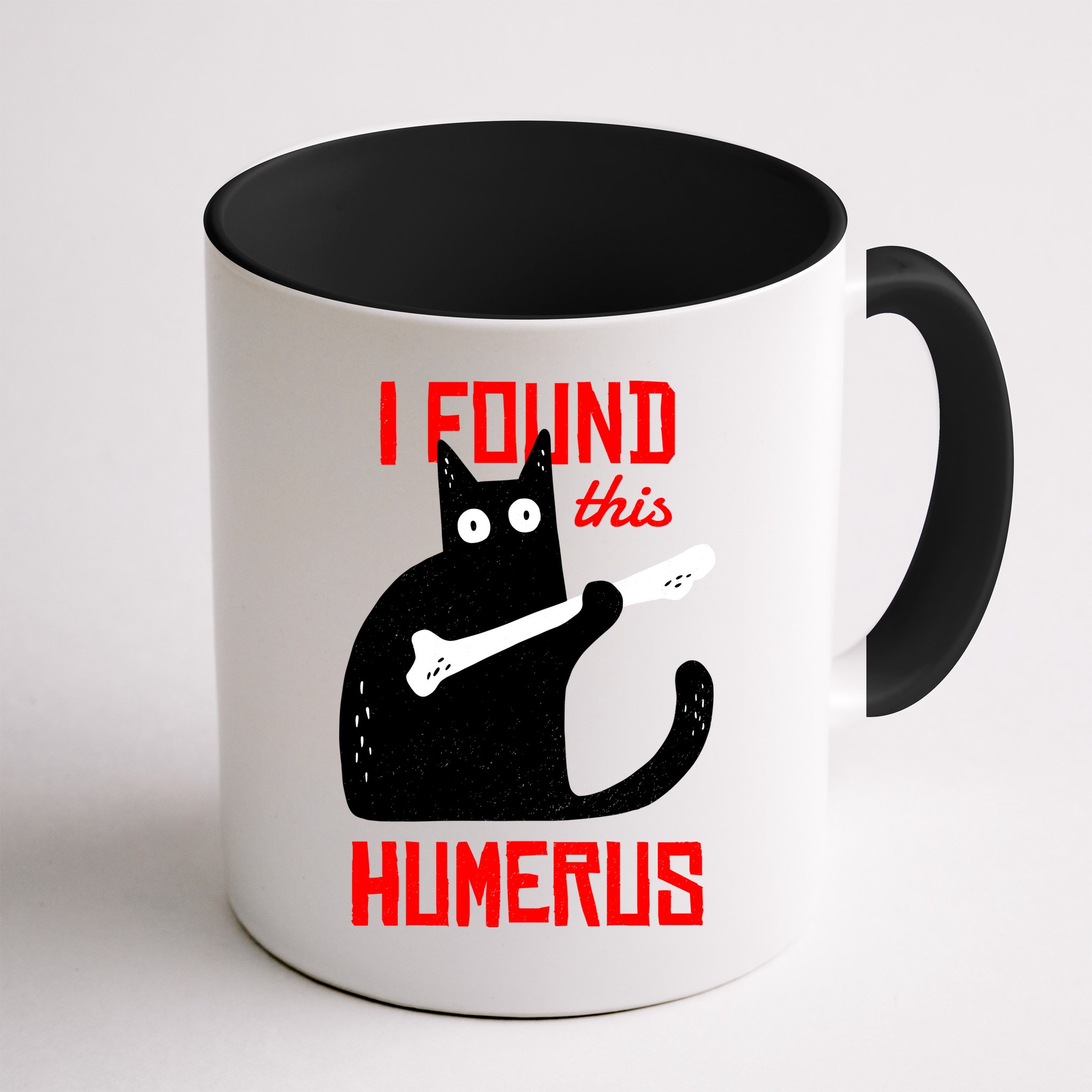 I Found This Humerus Funny Cat Anatomy Mug